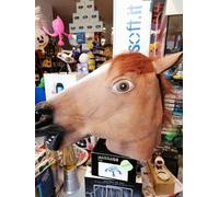 MASCHERA CAVALLO REALIZZATA IN LATEX DIMENSIONI 40 CM X 25CM H new brand new