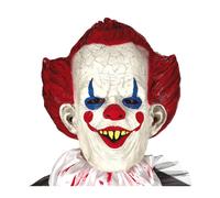 MASCHERA CLOWN IT IN LATTICE ADULTO ACCESSORI TRAVESTIMENTO HALLOWEEN - 2253