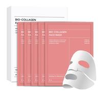 Maschera Collagene Viso Bio Collagen Face Mask 5 Pezzi Idratazione Intensa Pelle