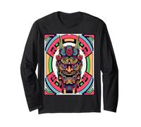 Maschera Colorata Tengu Maglia a Manica