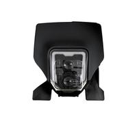 Maschera Con Faro LED RACETECH per Moto Ricambi Accessori Pezzi Ricambi