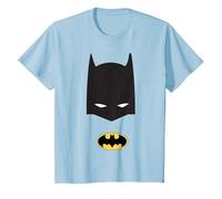 Maschera con Logo DC Batman Maglietta, Bambini, Celeste, 12 Anni