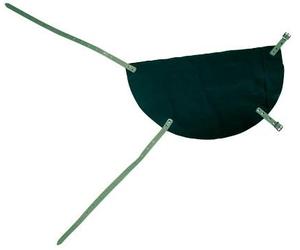 Maschera copri-occhi - pelle resistente / con cinghie in pelle