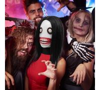 Maschera Cosplay Horror Halloween - Copricapo Completo Horror,Copricapo In Lattice Per Travestimenti Spettacoli E Feste A Tematiche