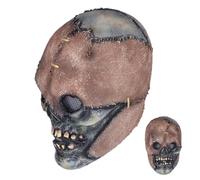 Maschera Cosplay Teschio Di Morte Accessorio Fantasma Realistico Spaventoso | Maschera Cosplay Integrale per Adulti Per Ballo Mascherato Festa Scena Spettacolo Casa Infestata Uomini Donne E Fan
