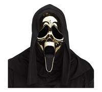 Maschera Costume Adulto Ghost Face Dorata