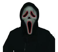 Maschera Costume Illuminata Ghost Face EL