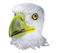 Maschera Costume In Lattice Per Adulti Deluxe Eagle Animale