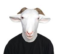 Maschera Costume In Lattice Per Adulti G.O.A.T | Taglia Unica