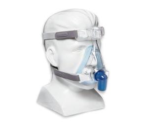 Maschera CPAP Philips Amara Gel SE, maschera integrale per bocca e naso senza valvola di espirazione e con fascia per la testa, maschera respiratoria
