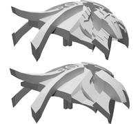Maschera Creazione per Bionicle Mata Metru Teste Stampata 3D Collezione