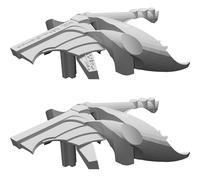Maschera Creazione per BIONICLE Testa Mata Metru Compatibile Stampata 3D