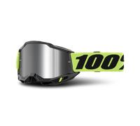 100% Accuri II V2 Chrome Essential Occhiali da motocross, giallo