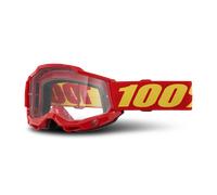 100 Percent Accuri 2 S23, occhiali male Rosso/Giallo Trasparente
