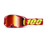 100% 100% - Occhiali Armatic Rosso Mirror