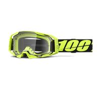 100% 100% - Occhiali Armatic Giallo Neon / Clear Lens