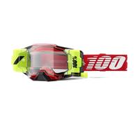 Maschera Cross 100% Armega ForeCast Roll Off Rosso Rosso