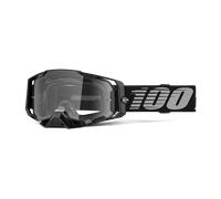 §Maschera Cross 100% Armega Nero - Lente Trasparente§