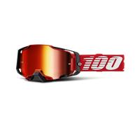 Maschera Cross 100% Armega Rosso Rosso