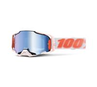 §Maschera Cross 100% Armega Tubulare-Lente Blu Specchio§