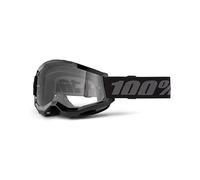 100percent Strata 2 Goggles Nero Clear Lens/CAT0 Black