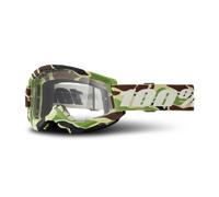 Maschera STRATA 2 WAR CAMO Verde Marrone 100% - UN: UN