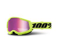 Maschera STRATA 2 NEON YELLOW Giallo Fluo Nero 100% - UN: UN