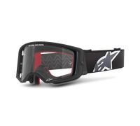 Maschera Cross Alpinestars Supertech Corp Trasparente Nero/Grigio Nero,Grigio