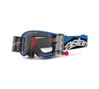 Maschera Cross Alpinestars Supertech Stream Blu Blu