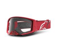 Alpinestars Supertech Vesta Occhiali da motocross, Rosso/Bianco, Taglia unica