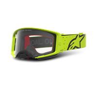 Alpinestars Supertech Vesta Occhiali da motocross, Giallo/nero neon, Taglia unica