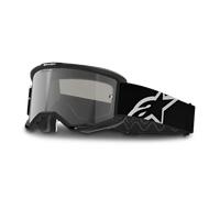 Occhiali da motocross Alpinestars Vision 5 Corp neri con lente trasparente