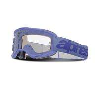 Maschera Cross Alpinestars Vision 5 Wordmark Lente Trasparente Viola Viola