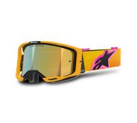 Maschera Cross Alpinestars Vision 8 Corp Mirror Gold Arancio/Giallo Arancio,Giallo