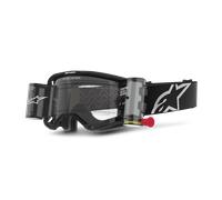 Maschera Cross Alpinestars Vision 8 Corp Nero Nero