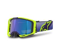 Alpinestars Vision 8 Corp, occhiali a specchio female Lilla/Giallo Fluo/Bianco Blu A Specchio