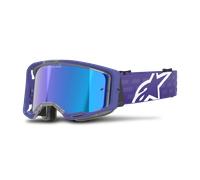 Alpinestars Vision 8 Corp Mirror Stripes Occhiali da motocross, porpora per maschi