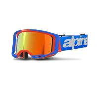 ALPINESTARS ALPINESTARS - Occhiali Vision 8 Wordmark Blue / Orange / Mirror Rosso Lens 2025