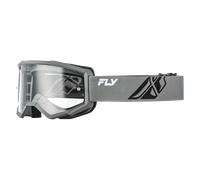 Maschera Cross FLY Racing Focus V26 Grigio/Nero/Trasparente Grigio,Nero,Trasparente