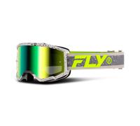§Maschera Cross FLY Racing Zone Grigio Scuro-Fluo§
