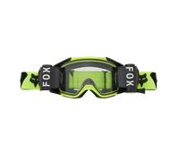 FOX Vue Roll Off Occhiali da motocross, nero-giallo