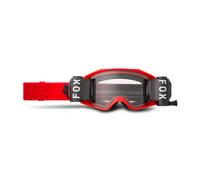 Maschera Cross FOX Vue Roll Off Rosso fluorescente Rosso fluorescente