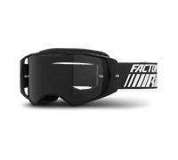 Maschera Cross FXR Factory Ride MX Nero Nero