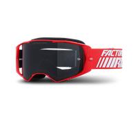 Maschera Cross FXR Factory Ride MX Rosso Rosso