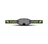 §Maschera Cross FXR Maverick Lime Lente Fumé§