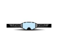 FXR Maverick Clear 2023 Occhiali da motocross, nero-grigio