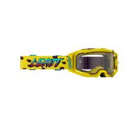 Leatt Occhiali da motocross Velocity 5.5 Cheetah 2025 Blu-giallo Uomo