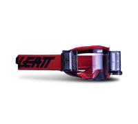 Leatt Velocity 5.5 Roll-Off Occhiali da motocross, rosso per maschi