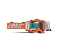 §Maschera Cross Leatt Vizion 3.5 Roll-Off Arancio Trasparente 90 VLT§