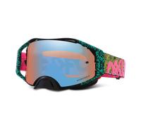 §Maschera Cross Oakley Airbrake Heritage Bengal Venom Prizm Sapphire§